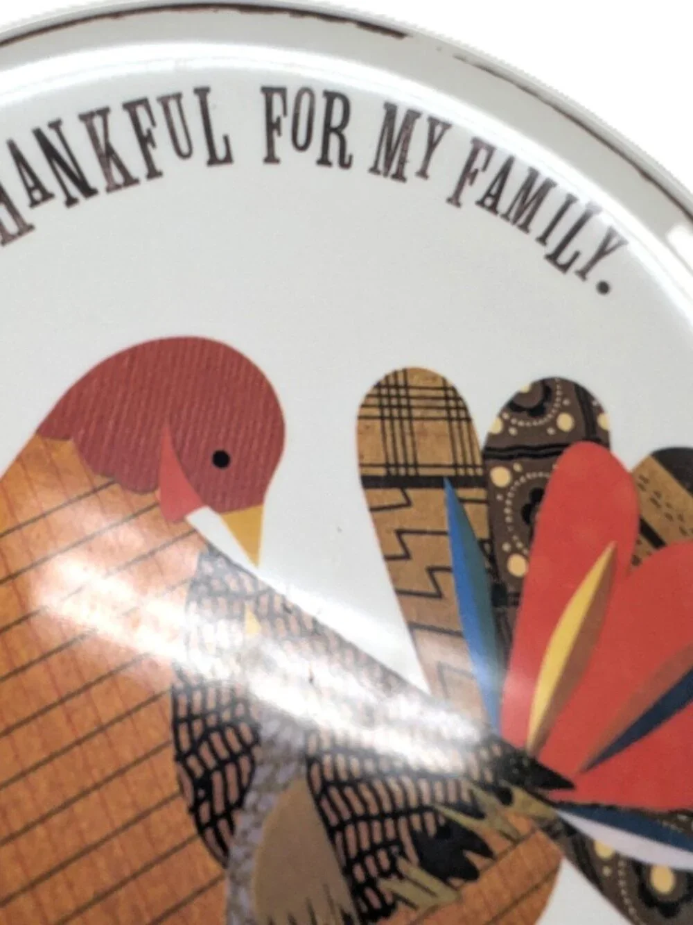 Pottery Barn Kids Thanksgiving Melamine Plates 